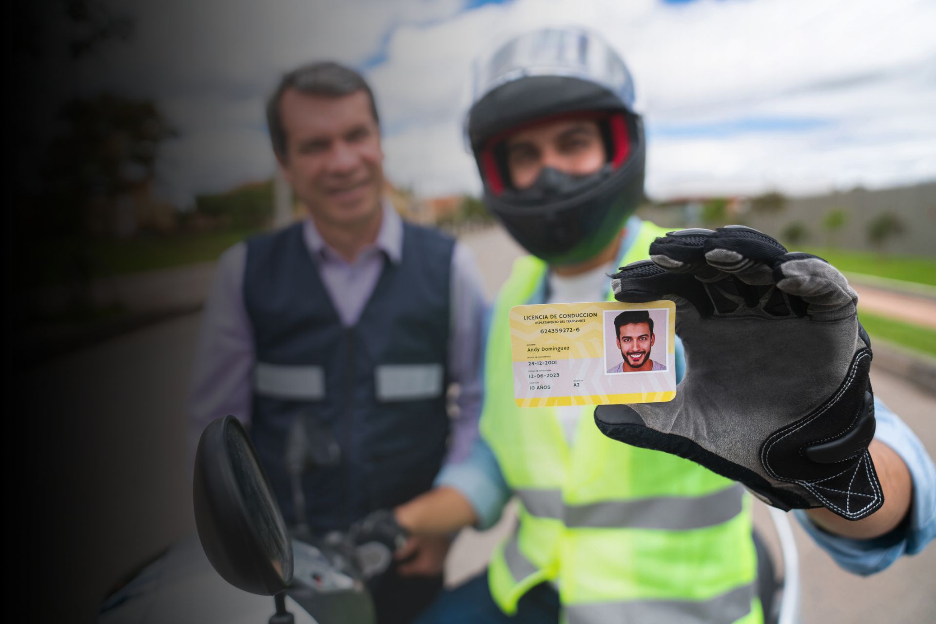 Ou mettre le A sur une moto ? 